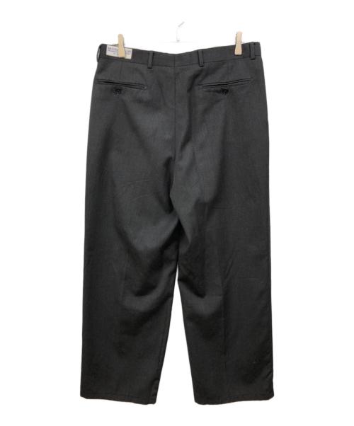 GIVENCHY（ジバンシィ）GIVENCHY (ジバンシィ) タックスラックス グレー サイズ:SIZE 34Rの古着・服飾アイテム