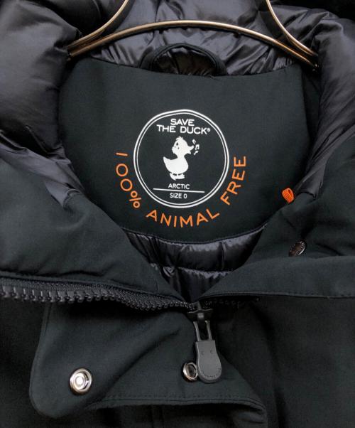 save the duck（セイブ ザ ダック）SAVE THE DUCK (セイブ ザ ダック) アークティックパーカー ブラック サイズ:SIZE 0の古着・服飾アイテム