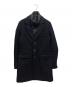 HERNO（ヘルノ）の古着「メンズ ライナー付き ウール メルトン 中綿コート」｜ネイビー