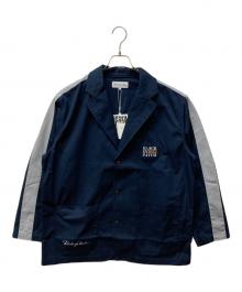 BlackEyePatch（ブラックアイパッチ）の古着「パッチツイルテーラードジャケット」｜ネイビー