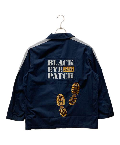 BlackEyePatch（ブラックアイパッチ）BlackEyePatch (ブラックアイパッチ) パッチツイルテーラードジャケット ネイビー サイズ:Ｌ 未使用品の古着・服飾アイテム
