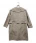 'S Max Mara (エスマックスマーラ) ヴァージンウール ベルテッドリバーガウンコート グレー サイズ:40：40000円