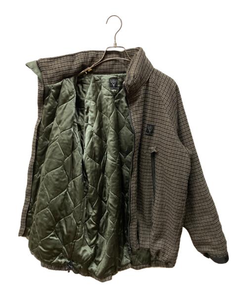 South2 West8（サウスツー ウエストエイト）South2 West8 (サウスツー ウエストエイト) Weather Effect Jacket/ウェザーエフェクトジャケット ブラウン サイズ:XSの古着・服飾アイテム