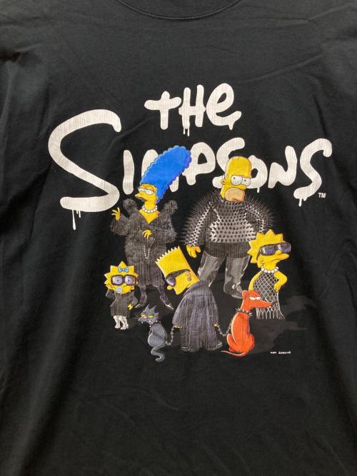 BALENCIAGA（バレンシアガ）BALENCIAGA (バレンシアガ) the simpsons (ザ シンプソンズ) シンプソンズプリントTシャツ ブラック サイズ:3の古着・服飾アイテム