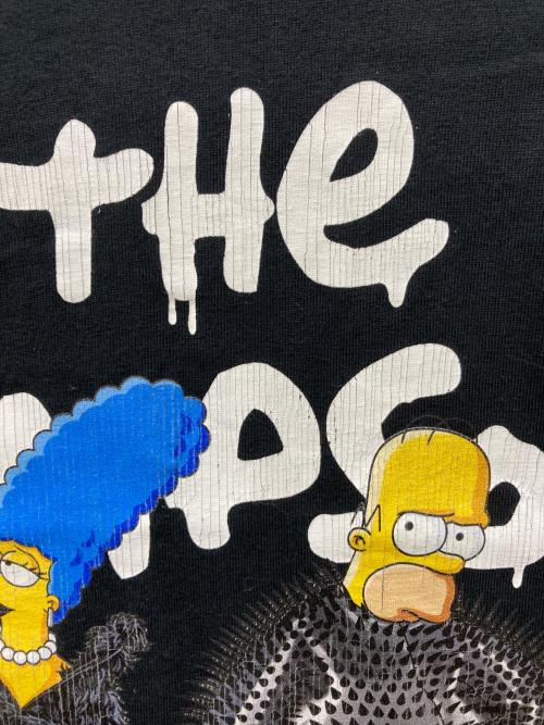 BALENCIAGA（バレンシアガ）BALENCIAGA (バレンシアガ) the simpsons (ザ シンプソンズ) シンプソンズプリントTシャツ ブラック サイズ:3の古着・服飾アイテム