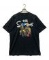 BALENCIAGA（バレンシアガ）の古着「シンプソンズプリントTシャツ」｜ブラック