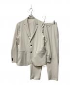 theoryセオリー）の古着「TEXTURED POLY セットアップ」｜アイボリー