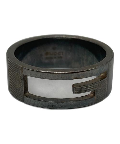 GUCCI（グッチ）GUCCI (グッチ) ブランデッドGリング シルバー サイズ:20（実寸19号）の古着・服飾アイテム