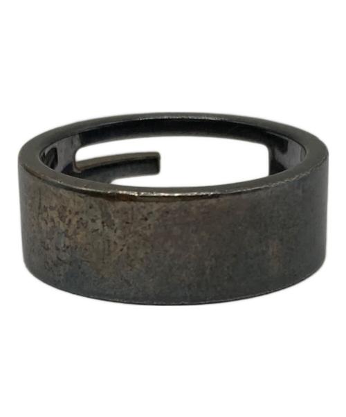 GUCCI（グッチ）GUCCI (グッチ) ブランデッドGリング シルバー サイズ:20（実寸19号）の古着・服飾アイテム