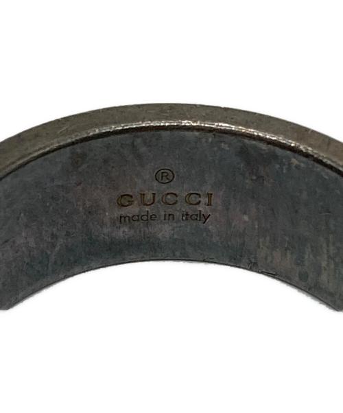 GUCCI（グッチ）GUCCI (グッチ) ブランデッドGリング シルバー サイズ:20（実寸19号）の古着・服飾アイテム