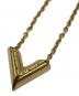 LOUIS VUITTON (ルイ ヴィトン) エッセンシャルV ネックレス ゴールド：22000円