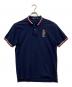 POLO RALPH LAUREN（ポロ・ラルフローレン）の古着「鹿の子ポロシャツ」｜ネイビー