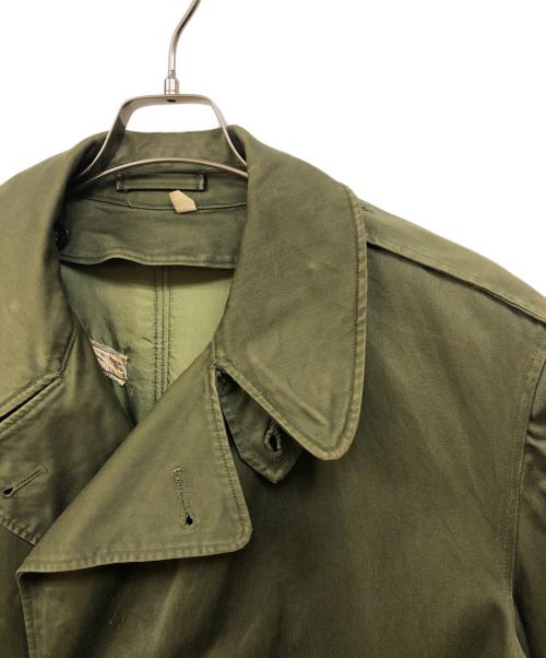 US ARMY（ユーエスアーミー）US ARMY (ユーエスアーミー) オフィサーオーバーコート グリーン サイズ:Mの古着・服飾アイテム