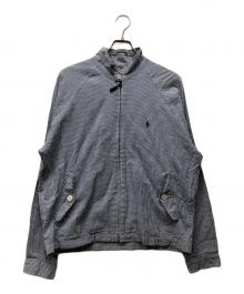 POLO RALPH LAUREN（ポロ・ラルフローレン）の古着「シアサッカースイングトップ」｜ブルー