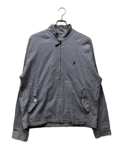 POLO RALPH LAUREN（ポロ・ラルフローレン）POLO RALPH LAUREN (ポロ・ラルフローレン) シアサッカースイングトップ ブルー サイズ:Lの古着・服飾アイテム