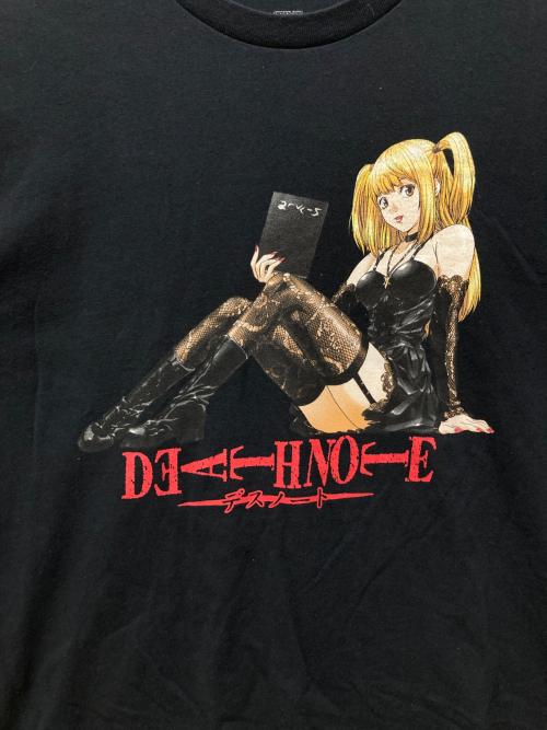 DEATH NOTE（デスノート）DEATH NOTE (デスノート) プリントTシャツ ブラック サイズ:Lの古着・服飾アイテム