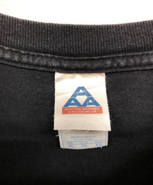 ALSTYLE APPAREL & ACTIVEWEAR（アレスタイルアパレル＆アクティブウェア）ALSTYLE APPAREL & ACTIVEWEAR (アレスタイルアパレル＆アクティブウェア) プリントTシャツ ブラック サイズ:XLの古着・服飾アイテム