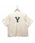 blurhms ROOTSTOCK (ブラームスルーツストック) Cotton Rayon 88/12 Print Tee アイボリー×グリーン サイズ:2：8000円