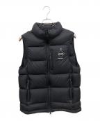 F.C.R.B.エフシーレアルブリストル）の古着「DOWN VESTダウンベスト」｜ブラック