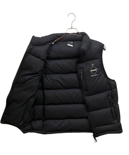 F.C.R.B.（エフシーレアルブリストル）F.C.R.B. (エフシーレアルブリストル) DOWN VESTダウンベスト ブラック サイズ:Lの古着・服飾アイテム