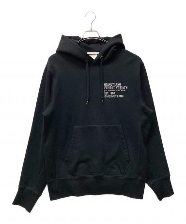 中古・古着通販】HELMUT LANG (ヘルムートラング) ロゴ刺繍パーカー 中古・古着通販】HELMUT LANG (ヘルムートラング) ロゴ刺繍パーカー