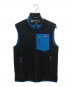 Patagoniaパタゴニア）の古着「Men's Classic Retro-X Vest」｜ブラック×ブルー