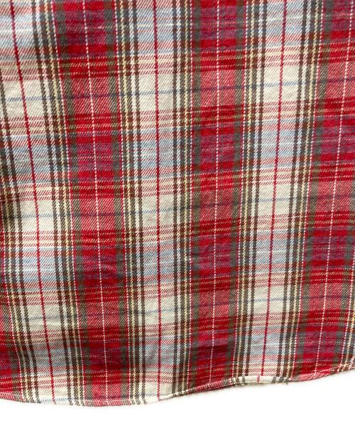 SUGAR CANE（シュガーケーン）SUGAR CANE (シュガーケーン) Mr.FREEDOM (ミスターフリーダム) TRUCKTOPトラックトップウエスタンシャツ レッド サイズ:Mの古着・服飾アイテム