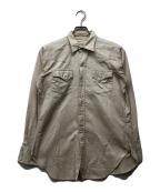 WAREHOUSEウエアハウス）の古着「コーデュロイウエスタンシャツ」｜ベージュ