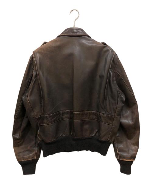 Schott（ショット）Schott (ショット) A-2フライトジャケット ブラウン サイズ:42の古着・服飾アイテム