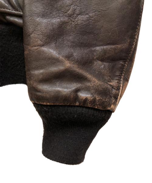 Schott（ショット）Schott (ショット) A-2フライトジャケット ブラウン サイズ:42の古着・服飾アイテム