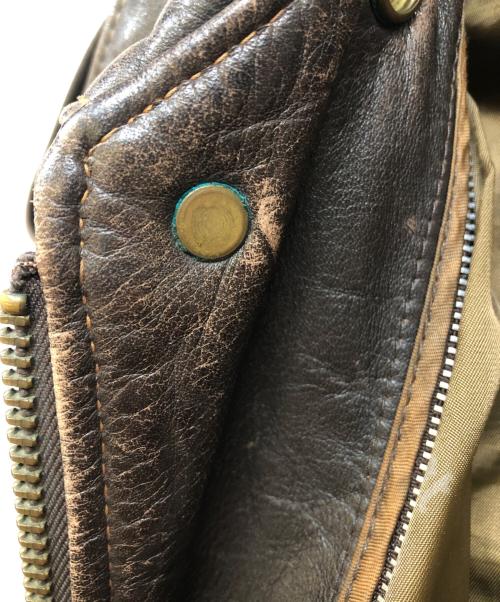 Schott（ショット）Schott (ショット) A-2フライトジャケット ブラウン サイズ:42の古着・服飾アイテム