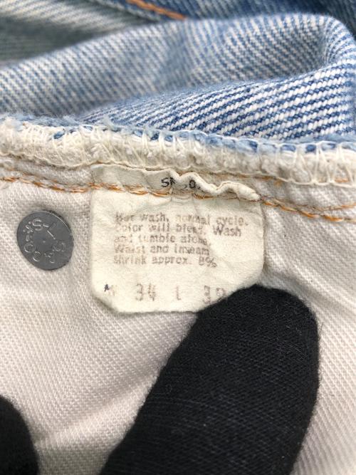 LEVI'S（リーバイス）LEVI'S (リーバイス) 501 66後期デニムパンツ スカイブルー サイズ:不明（実寸サイズをご確認ください）の古着・服飾アイテム
