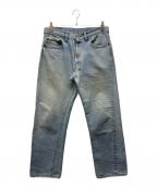 LEVI'Sリーバイス）の古着「501赤耳ヴィンテージデニムパンツ」｜スカイブルー