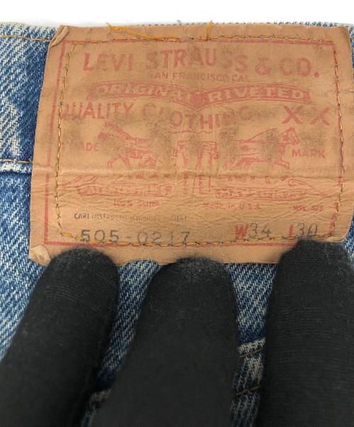 LEVI'S（リーバイス）LEVI'S (リーバイス) 505-0217 66後期 デニムパンツ ブルー サイズ:34×30の古着・服飾アイテム