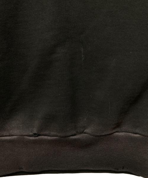 MARNI（マルニ）MARNI (マルニ) BARNEYS NEWYORK (バーニーズ・ニューヨーク) 別注 ヴィンテージ加工 ロゴステッチ スウェットシャツ ブラック サイズ:46の古着・服飾アイテム