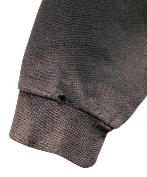 MARNI（マルニ）MARNI (マルニ) BARNEYS NEWYORK (バーニーズ・ニューヨーク) 別注 ヴィンテージ加工 ロゴステッチ スウェットシャツ ブラック サイズ:46の古着・服飾アイテム