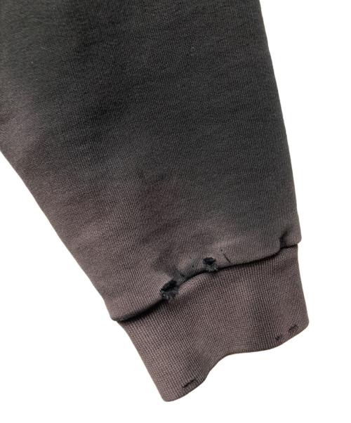 MARNI（マルニ）MARNI (マルニ) BARNEYS NEWYORK (バーニーズ・ニューヨーク) 別注 ヴィンテージ加工 ロゴステッチ スウェットシャツ ブラック サイズ:46の古着・服飾アイテム