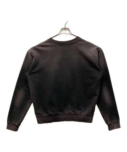 MARNI（マルニ）MARNI (マルニ) BARNEYS NEWYORK (バーニーズ・ニューヨーク) 別注 ヴィンテージ加工 ロゴステッチ スウェットシャツ ブラック サイズ:46の古着・服飾アイテム