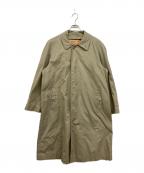 Burberry'sバーバリー）の古着「ノヴァチェックライナー ステンカラーコート」｜カーキ