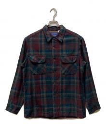 PENDLETON（ペンドルトン）の古着「ボードシャツ」｜レッド×グリーン