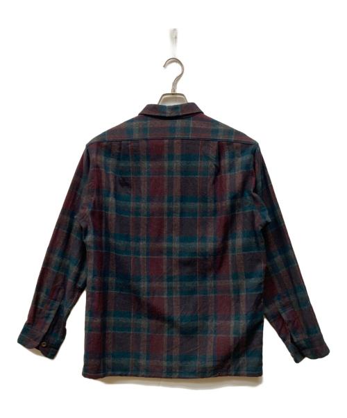 PENDLETON（ペンドルトン）PENDLETON (ペンドルトン) ボードシャツ レッド×グリーン サイズ:Mの古着・服飾アイテム