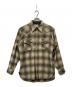 PENDLETON（ペンドルトン）の古着「オンブレチェック ウエスタンシャツ」｜ブラウン