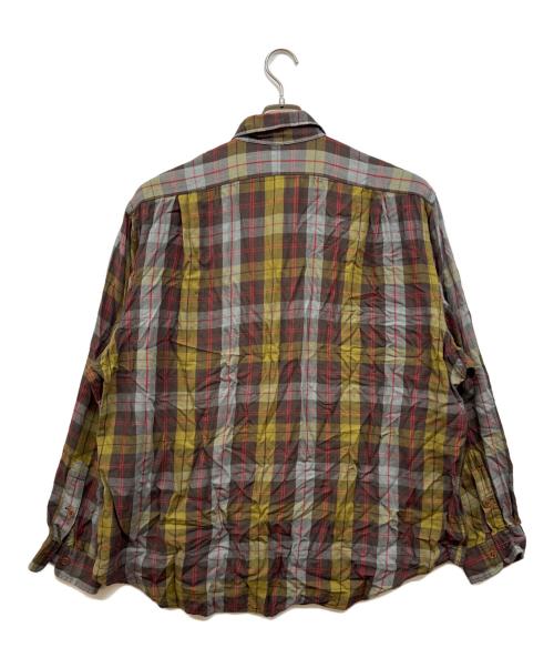 POLO RALPH LAUREN（ポロ・ラルフローレン）POLO RALPH LAUREN (ポロ・ラルフローレン) ASHNER レーヨンチェックシャツ グリーン サイズ:未記入　の古着・服飾アイテム