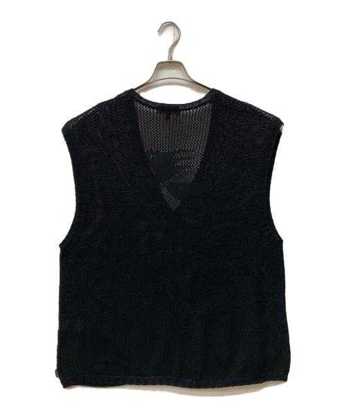 SUPREME（シュプリーム）Supreme (シュプリーム) 23SS Dragon Zip Up Sweater Vest ブラック サイズ:Mの古着・服飾アイテム