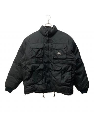 中古・古着通販】stussy (ステューシー) Fishing Down Jacket ブラック