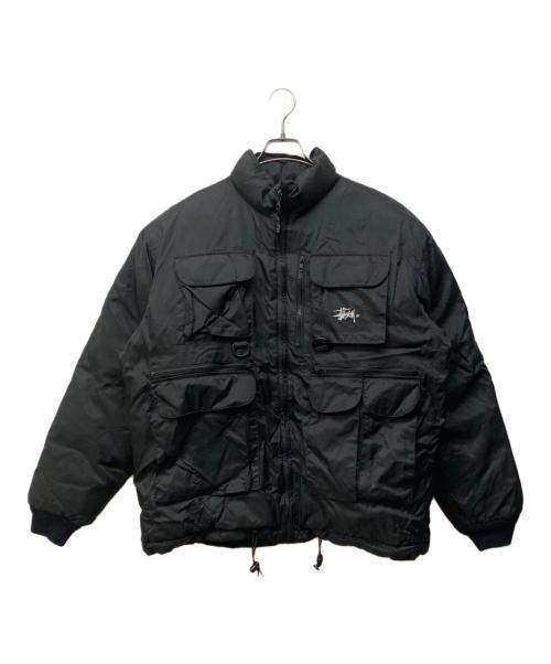 stussy（ステューシー）stussy (ステューシー) Fishing Down Jacket ブラック サイズ:Mの古着・服飾アイテム