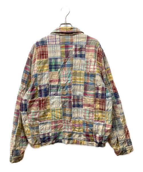 POLO GOLF（ポロ ゴルフ）POLO GOLF (ポロ ゴルフ) マドラスパッチワーク スイングトップ マルチカラー サイズ:Ｌの古着・服飾アイテム