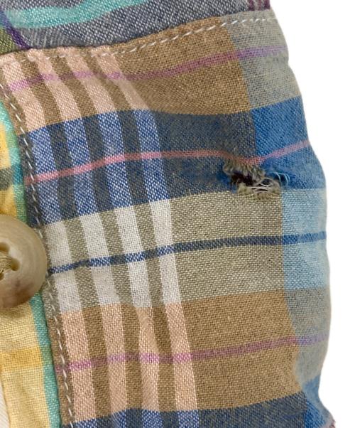 POLO GOLF（ポロ ゴルフ）POLO GOLF (ポロ ゴルフ) マドラスパッチワーク スイングトップ マルチカラー サイズ:Ｌの古着・服飾アイテム