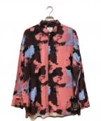 SHAREEFシャリーフ）の古着「SMOKE PT L/S SHIRTS」｜ピンク