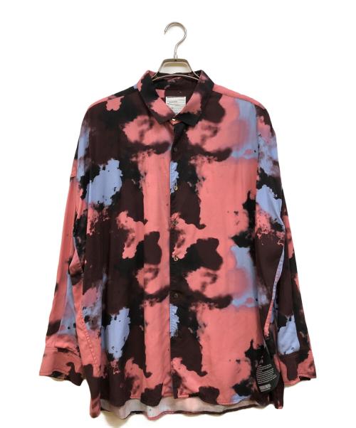 SHAREEF（シャリーフ）SHAREEF (シャリーフ) SMOKE PT L/S SHIRTS ピンク サイズ:3の古着・服飾アイテム